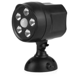 EASYmaxx LED-Strahler In- & Outdoor mit 360° drehbarem Spot, Bewegungsmelder, 450 Lumen, IP65, für drinnen und draußen geeignet.