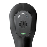 MAXXMEE Intensiv-Massagegerät schwarz/silber mit Bedienfeld für 3 Geschwindigkeitsstufen und einfache Handhabung.
