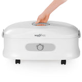 MAXXMEE Dampfbügeln Trockner Wäscheständer Schnelltrocknung Hemden NEU 3-in-1 mit Rollen, kompakt und schonend für Seide und Wolle.