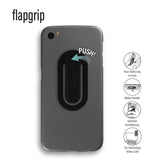 flapgrip Handyhalterung - Smartphone-Halterung - 2er-Set - schwarz, praktisch als Halterung, Stütze und für optimale Handhabung am Smartphone.