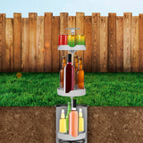 EASYmaxx Flaschenkühler – bis zu 13 Flaschen draußen gekühlt genießen, stromlos und ideal für Garten, Camping und Partys.