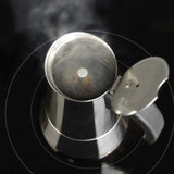 BEEM ESPRESSOMAKER - Espressokocher aus Edelstahl, 6 Tassen, aromatischer Espressozubereitung für alle Herdarten inklusive Induktion.