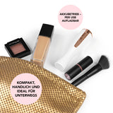 MAXXMEE Haarentferner Perfect Shave inkl. USB-Kabel in weiß/rosegold, kompakt, handlich, akkubetrieben und ideal für unterwegs.