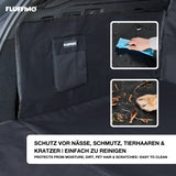 FLUFFINO® Kofferraumschutz für Hund inkl. Seiten- & Ladekantenschutz – wasserfest, kratzfest, leicht zu reinigen, schützt vor Nässe und Tierhaaren.