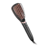 VITALmaxx Multifunktions-Glättbürste Deluxe 50W Schwarz/Rosegold mit automatischer Temperatur und 6-in-1 Stylingfunktion.