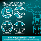 #DoYourFitness verstellbare Multifunktionshantel Kettlebell Kurz- & Langhantel ideal für Ganzkörper-Workout Arm Schulter Rücken Nacken Bereich