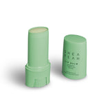 SHEA YEAH Lip Balm Ringelblume-Melisse in grünem veganen Lippenbalsam-Stift, wasserfrei, ohne Emulgatoren, für zarte Lippen, 8 g.