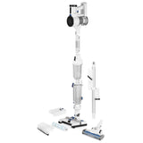 CLEANmaxx Akku-Reinigungssystem Nass & Trocken mit kabellosem Wischmopp, Staubsauger, UV-C-Licht und HEPA-Filter, beutellos und leistungsstark.