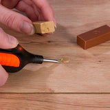 MAXXMEE Reparatur-Set Laminat & Parkett - 11 Wachsfarben zur Ausbesserung von Kratzern auf Holz- und Laminatböden.