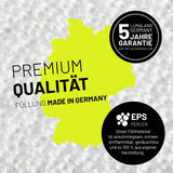 LUMALAND Luxury Fußball Sitzsack mit hochwertiger EPS-Perlenfüllung, made in Germany, komfortabel und formstabil, 5 Jahre Garantie.