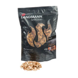 LANDMANN Selection Räucherchips Eiche 500 g offen mit Holzchips, ideal zum Räuchern von Geflügel, Rind und Schwein.