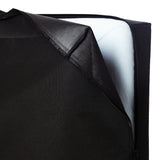 LUMALAND Matratzen-Aufbewahrungstasche 90x200x25 cm schwarz mit Reißverschluss und Tragegriff für platzsparende Lagerung und Transport