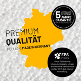 LUMALAND Luxury XL PLUS Sitzsack Braun mit 220L deutscher EPS Füllung, extra starke Nähte und 5 Jahre Garantie auf Außenhüllen.