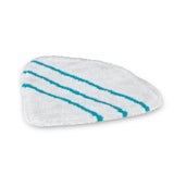 MAXXMEE Bodentuch - 2er-Set - weiß, mikrofaser Bodenpad für Dampfbesen, wiederverwendbar und maschinenwaschbar bis 40 °C.