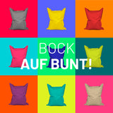 LUMALAND Sitzsack Classic XXL (380 L) in verschiedenen Farben, für In- & Outdoor, mit hochwertiger Füllung und pflegeleichtem Material.