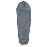 Where Tomorrow Camping Schlafsack Classic Mumienschlafsack in Curry, 230x80x55 cm, wasserabweisend und atmungsaktiv.