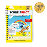 Schreibpilot Heft Schwungübungen mit Bleistift und Radiergummi - Lernheft für Vorschule und 1. Klasse mit Pädagogen entwickelt.