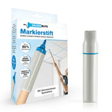 DECKENBLITZ Markierstift mit überstreichbarer Spezialtinte für einfaches, streifenfreies Deckenstreichen und optimale Orientierung beim Malern.