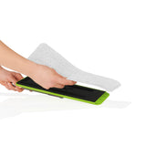 MAXXMEE Komfort-Mopp Smart 7,5 l mit abnehmbarem Mikrofaserbezug in limegreen für einfache Reinigung ohne Bücken.