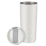 THERMOS Guardian Line Isolier-Trinkbecher 500 ml weiß matt, doppelwandiger Edelstahl, auslaufsicher, mit Slide Lock Deckel und Pulverbeschichtung.