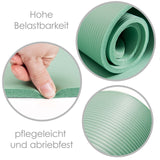#DoYourFitness Fitnessmatte 183x61x0,8 cm in Türkis, rutschfest, robust, pflegeleicht, ideal für Yoga, Gymnastik, Indoor & Outdoor.