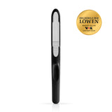 MIWIAM Nagelfeile glatte Nageloberflächen ohne Risse schwarz, rostfrei, flexibel und hygienisch für Finger- & Fußnägel.