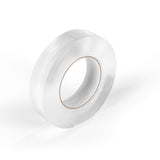 MAXXMEE Klebeband - wiederverwendbar, wasserfest, doppelseitig, 3 cm breit, 5 Meter lang, spurenlos, extra starke Haltekraft, zuschneidbar