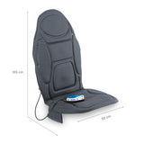 VITALmaxx Massagematte 5-Zonen Sessel & Stuhl anthrazit mit 5 Vibrationsmotoren, 5 Programmen und zuschaltbarer Wärmefunktion.