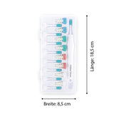 VITALmaxx Ohrenreiniger mit 3 verschiedenen Aufsätzen, extraweiche Silikonspitze, effiziente Reinigung, sicher für den Gehörgang, weiß.