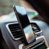 flapgrip Handyhalterung - Smartphone-Halterung - rosa, praktischer Halter für Smartphone im Auto, schmal und leicht, einfache Bedienung mit nur einem Push