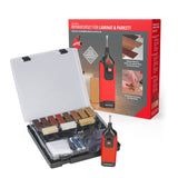 EASYmaxx Reparatur-Set Laminat & Parkett - 19-tlg. mit 11 Wachsfarben für einfache Ausbesserung von Holz- und Laminatflächen.