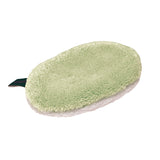 Waschies BIO-Reinigungsöl Set 100ml + Abschmink-Pad hellgrün/weiß mit Bio-Rosengeranie und Jojoba für sanfte Reinigung.