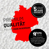 LUMALAND Luxury XL Sitzsack stylischer Beanbag Dunkelblau mit 120L Füllung, Premiumqualität, 5 Jahre Garantie, Made in Germany.