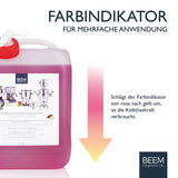 BEEM PREMIUM ENTKALKER KONZENTRAT - 5 l mit Farbindikator zur mehrfachen Anwendung, geruchsneutral und materialschonend für Kaffeemaschinen.
