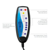 VITALmaxx Massagematte 5-Zonen Sessel & Stuhl mit Wärmefunktion - Fernbedienung für 5 Massageprogramme und Timerfunktion.