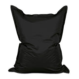 LUMALAND Sitzsack Classic XXL (380 L) in Schwarz, schwarz, wasserabweisend und robust für drinnen und draußen.