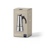 BEEM ESPRESSOMAKER - Espressokocher 6 Tassen, Edelstahl, für alle Herdarten, inkl. Baumwollbeutel, traditionell aromatischer Espresso