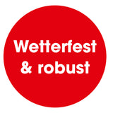 CHRISTmaxx LED-Lichterbaum 58 cm mit 21 warm-weißen LEDs, batteriebetrieben, wetterfest und robust für innen und außen.