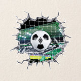 Borussia Mönchengladbach LED-Lampe in Ballform mit 3D-Wandtattoo, Stadionmotiv, LED-Beleuchtung, Touch-Sensor und Timerfunktion.