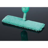 CLEANmaxx Spray-Mopp 2 Kammer-System türkis mit abnehmbarem Mikrofaser-Reinigungstuch für zeitsparendes Putzen ohne Eimer.