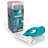 CLEANmaxx Fensterreiniger mit Mikrofasertuch & Messbecher für streifenfreie Reinigung von Fenstern und glatten Oberflächen.