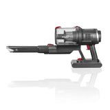 MAXXMEE Akku-Zyklon-Staubsauger PLUS kabellos mit Saugkraftregulierung und bis zu 60 Minuten Akkulaufzeit.