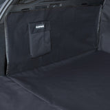 FLUFFINO® Kofferraumschutz für Hund inkl. Seiten- & Ladekantenschutz in dunkelgrau, wasser- und kratzfest, universell passend.