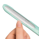 MIWIAM Nagelfeile für Finger- und Fußnägel - mint mit rostfreier, flexibler Gitterstruktur für präzises und schonendes Nagelfeilen.