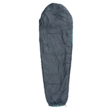 Where Tomorrow Camping Schlafsack Classic Mumienschlafsack grauer wasserabweisender Outdoor-Schlafsack mit Tasche 230x80x55 cm