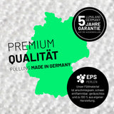 LUMALAND Luxury XL PLUS Sitzsack Royalblau mit 220L EPS Füllung, hochwertige Made in Germany Qualität, 5 Jahre Garantie auf Außenhülle.