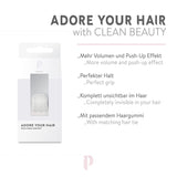 PONY PUFFIN Crystal transparent Styling Tool für mehr Volumen, perfekten Halt und unsichtbaren Look bei allen Haarfarben.