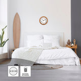 Wanduhr Küchenuhr Uhr Analog Vogelstimmen mit 12 Singvogelstimmen, 25 cm, batteriebetrieben, naturgetreue Vogelmotive, automatische Abschaltung.