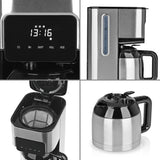 BEEM FRESH-AROMA-TOUCH Filterkaffeemaschine - Thermo mit Edelstahl-Design, Touch-Display, Isolierkanne und programmierbarem Timer.