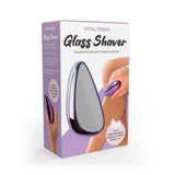 VITALmaxx Haarentferner Nano-Glas zur schmerzfreien Haarentfernung ohne Rasieren, ohne Strom, praktisch und nachhaltig für unterwegs.